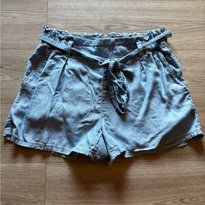 Aerie Women's Blue Soft Denim Shorts